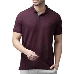 Polos pour hommes à col polo, coupe ajustée, respirants, polos pour hommes en vente en ligne, qualité supérieure - Product Image 1