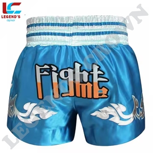 กางเกงมวยไทยขาสั้นแบบต่อสู้พิมพ์ลายออกแบบได้ตามต้องการ - Product Image 6