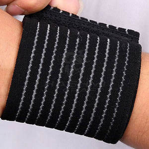 Muñequera elástica resistente para entrenamiento profesional de levantamiento de pesas y soporte para ejercicios en el gimnasio para hombres y mujeres - Product Image 5