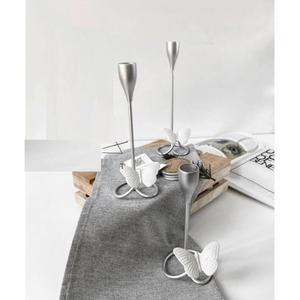 Portavelas para decoración del hogar, candelabro de Metal de primera calidad con diseño de Lirio de Cala - Product Image 2