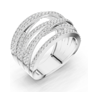 Anillo de Diamante de Laboratorio de 1.152 CT para Mujer, Claridad VVS-VS EF, Oro de 18KT, 14KT, 10KT y Plata 925, Oro Rosa, Amarillo y Blanco - Product Image 4