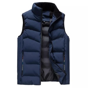 Gran oferta, chaleco de invierno para hombre, nueva moda, Abrigo acolchado sin mangas, chaqueta acolchada de lona gruesa súper cálida de alta calidad - Product Image 6