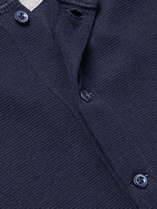 เสื้อถักแขนยาวสำหรับผู้ชายเสื้อฟิตเนสวิ่งยิมมีกระดุมติดโลโก้ออกแบบได้ตามต้องการ - Product Image 5