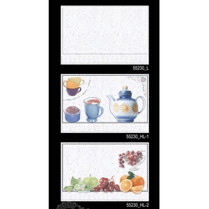 HD <b>Printed</b> Firebrick Ceramic Wall Tiles <b>for</b> Hall and Kitchen 300x450mm Waterproof 4-Year Warranty - Product Image 1