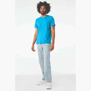 Camisetas Unisex de 250 Gramos, 100% Algodón, Cuello Redondo, Estilo Casual de Verano, Camiseta de Hombre de Punto, Corte Regular - Product Image 3