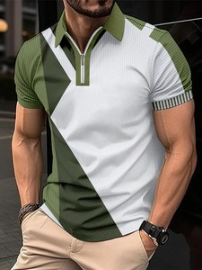 Manches courtes été décontracté hauts t-shirts surdimensionnés T-Shirts 2025 best-seller nouveaux hommes 3D luxe imprimé confortable - Product Image 3