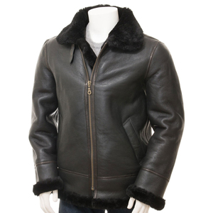 Comfortable Winter Everyday Soft Genuine Leather Finish Modern Casual Waterproof Windproof Breathable Eco-Friendly High <b>Jacket</b> - Product Image 3