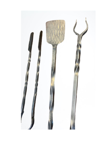 Nuevo Juego de Cubiertos de Metal Estilo Medieval para Cocina, Cubertería de Metal con Cuchara y Tenedor en Acabado Rústico Elegante para Cocina - Product Image 2