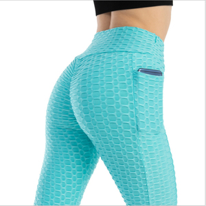 Leggings Deportivos para Mujer, Cintura Alta Elástica, Transpirables, Ligeros, Anti-Sudor, Efecto Push-Up, para Fitness, Yoga - Product Image 5