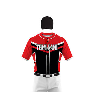 Maillots de baseball et pantalons de sublimation personnalisés de bonne qualité, vente en gros de vêtements de sport, ensembles d'uniformes de baseball à des prix abordables - Product Image 3