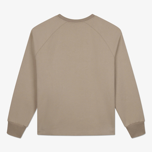 Vente en gros de nouveaux sweats à col rond de qualité supérieure pour hommes, manches longues, pull-over, logo personnalisé brodé, 100% coton - Product Image 2