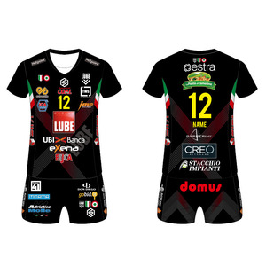 Lightweight Breathable <b>Volleyball</b> Sportswear Uniform Quickdry 100% Polyester Material Customized Printing Available - Product Image 6
