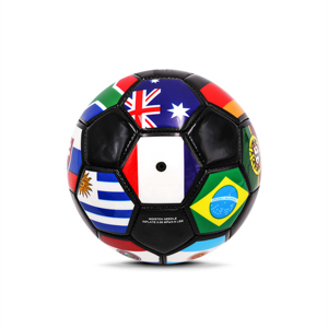 Custom <b>Mini</b> Flag Soccer <b>Ball</b> Machine Stitched Soft Sponge Backing Durable Rubber Bladder Ideal for Promotions Giveaways & Gifts - Product Image 6