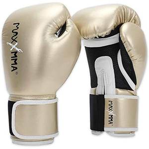 Guantes de boxeo de PU premium para entrenamiento en gimnasio, ajuste ergonómico, espuma de alta densidad, OEM personalizado, resistentes a impactos, guantes de boxeo profesionales - Product Image 4