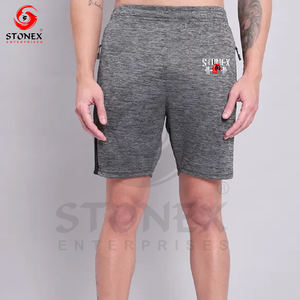 กางเกงขาสั้นผู้ชายทรงหลวมสไตล์วินเทจชายหาดยิมกลางแจ้งพิมพ์ลายออกแบบได้ตามต้องการ - Product Image 2