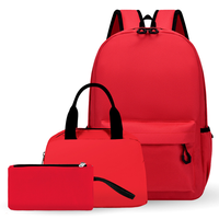 Mochila Escolar Diaria para Niños, Ligera, Compacta, de Alta Calidad, 0.65 kg, Poliéster, Unisex, 32x18x43 cm, Hecha en Guangdong, China