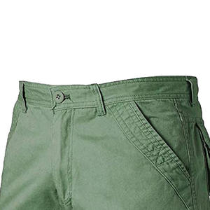 Short Cargo de Style Décontracté pour Homme 100% Coton Motif Solide Respirant Meilleur Matériau Personnalisable Logo Design Couleur Unie Non Tissé - Product Image 5