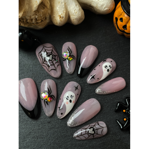 Autocollants pour ongles Haunted Cuties, design d'art d'ongles effrayant pour Halloween - Product Image 2