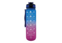 Botella de Agua 1 Litro Botella Motivacional para Hidratación Diaria