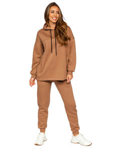 Venta al por mayor personalizado bordado chándal Jogger chándal 2 piezas conjunto Jogger pantalones chándal para mujer chándal - Product Image 2