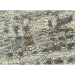 Uvenuti Abstract Pattern Beige & <b>Brown</b> Hand Knotted <b>Wool</b> & Bamboo Silk Rug for Home LRB-1501 - Product Image 3