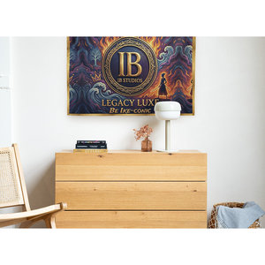 Tappezzeria da Parete Legacy Luxe Edizione Amara Corona di Fuoco - Poliestere Premium Durevole Misure 26x36.5 e 60 IB Studios - Product Image 3