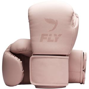Guantes de Boxeo con Cierre de Correa Estilo Fly, Guantes de Entrenamiento de Cuero Premium, Soporte Seguro para la Muñeca, Equipo para Entrenamiento en el Gimnasio - Product Image 1