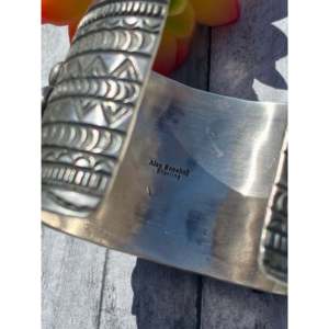 Alex Sanchez Royston Fashion <b>Cuff</b> <b>Bracelet</b> in Turquoise & Sterling <b>Silver</b> - Product Image 5
