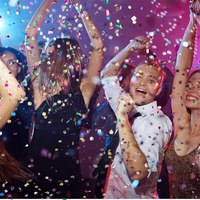 Papier de soie confettis canon de poche gonflable feux d'artifice pistolet étincelle paillettes mariage célébration fête d'anniversaire accessoires de jeu