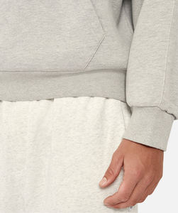 Sweat-shirt tendance en gros pour hommes pour l'hiver, uni, teint, logo personnalisable, entièrement doublé, coton pur de haute qualité - Product Image 3