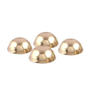 Cuenco de cobre artesanal para servir, decorar y uso diario, con acabado cálido, duradero y estilo artesanal atemporal, juego de cocina. - Product Image 4