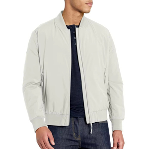 Good Quality Fashion Street Style High Street Stand Collar Waterproof Breathable Bomber <b>Jacket</b> <b>Men</b> Winter Front Logo Customized - Product Image 1