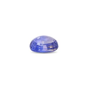 Saphir naturel bicolore facetté (Pitambari) - 8,44 carats, taille ovale, 1,5 mm rose bleu, 8 mm de hauteur, 1 mm, créé en laboratoire, traité thermiquement - Product Image 2