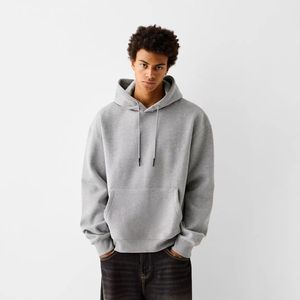 Nueva llegada de los hombres de gran tamaño con capucha Casual Hombres Sudaderas con capucha de alta calidad de invierno de gran tamaño Hombres de gran tamaño básico Sudadera con capucha - Product Image 1