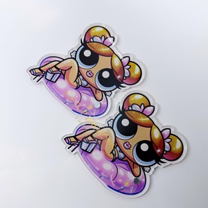 Tuiles magnétiques en acrylique durable de qualité supérieure, style Kawaii Gothique Cartoon, pour pinces à extensions de cils, personnalisables et multifonctionnelles - Product Image 5