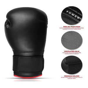 อุปกรณ์ออกกําลังกาย Pu Sparring ศิลปะการต่อสู้การฝึกอบรมถุงมือมวยโลโก้ที่กําหนดเองถุงมือมวยสําหรับผู้ใหญ่ - Product Image 6