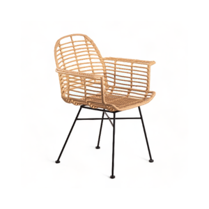 Hot Sale <b>Outdoor</b> Solid Wood Woven <b>Stackable</b> <b>Chair</b> for Bedroom & Park Use - Product Image 6