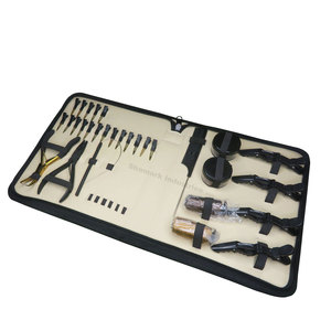 Compre herramientas de extensión a precio barato, pinzas pequeñas y accesorios, alicates de dos orificios, peine trasero con kit de extensión de cabello - Product Image 4