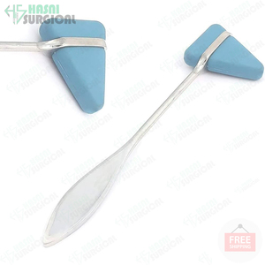 Martillo de reflejos Tomahawk Taylor para pruebas neurológicas triangulares con Mango metálico médico más vendido de Hasni Surgical - Product Image 5