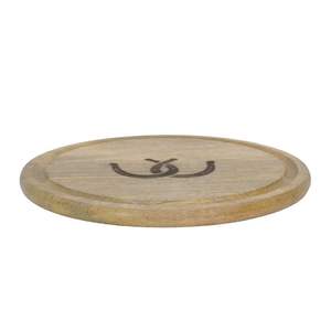 <b>Serving</b> Horse Shoe <b>Tray</b> Eco Friendly Platter Best Selling <b>Wooden</b> <b>Tray</b> Factory Direct Sales Equestrian <b>Trays</b> for Coffee Serve Us - Product Image 3
