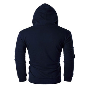 Sudadera con Capucha Personalizada para Hombre, Talla Grande, con Cierre, 100% Algodón Supima de Alta Calidad, Estilo Urbano, con Bordado Personalizado - Product Image 6