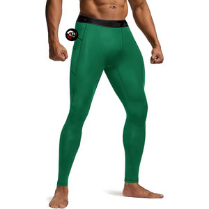 กางเกงรัดกล้ามเนื้อสำหรับผู้ชายกางเกงรัดกล้ามเนื้อกางเกงออกกำลังกายวิ่งฟิตเนสยิมฟิตเนส - Product Image 1