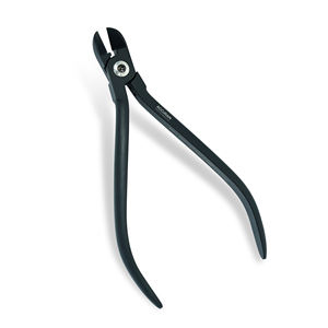 เครื่องตัดลวดจัดฟันแบบแข็ง 13.3 ซม. ปลายทังสเตนคาร์ไบด์สีดำ ทำจากสแตนเลส อุปกรณ์ทันตกรรม คีมตัดลวดจัดฟัน - Product Image 1