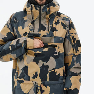 Anarok, chaqueta de esquí de invierno para hombre, carcasa impermeable de camuflaje para exteriores con aislamiento cálido, transpirable Doopee chaqueta de esquí, pantalones de Snowboard - Product Image 3