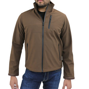 Chaqueta Softshell Personalizada para Mujer con Logotipo, Cremallera Completa, Transpirable, para Exteriores, Otoño Invierno, Casual, Forro Polar, Tinte Liso - Product Image 1