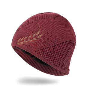 Meilleure vente, bonnet d'hiver de couleur unie pour homme - Product Image 6