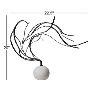 ของตกแต่งโต๊ะคุณภาพสูง สวยงาม สร้างสรรค์ มีศิลปะ เหมาะสำหรับวางบนโต๊ะ ชั้นวาง ห้องนั่งเล่น หรือพื้นที่สำนักงาน ผลิตด้วยมือจากอินเดีย - Product Image 5