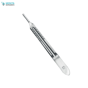 Kz-poignée de Scalpel chirurgical, poignée de bistouri n ° 4, Compatible avec la série de lame 20 - Product Image 4