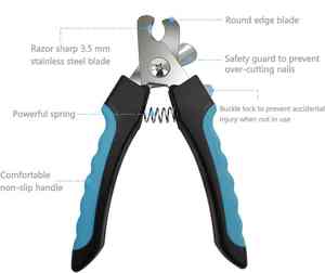 ชุดตัดแต่งขนสัตว์เลี้ยงแบบนำกลับมาใช้ใหม่ได้เฮกเซนกรรไกรตัดเล็บสุนัขแมวเครื่องมือสัตวแพทย์สำหรับผลิตภัณฑ์ความงามสัตว์เลี้ยง - Product Image 5