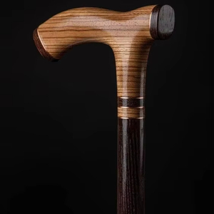 ไม้เท้าสำหรับตั้งแคมป์พร้อมของขวัญแกะสลักแบบกำหนดเองหรือตัวช่วยเคลื่อนที่สำหรับผู้ชายและผู้หญิงทำจากไม้เดินด้วยมือ - Product Image 1